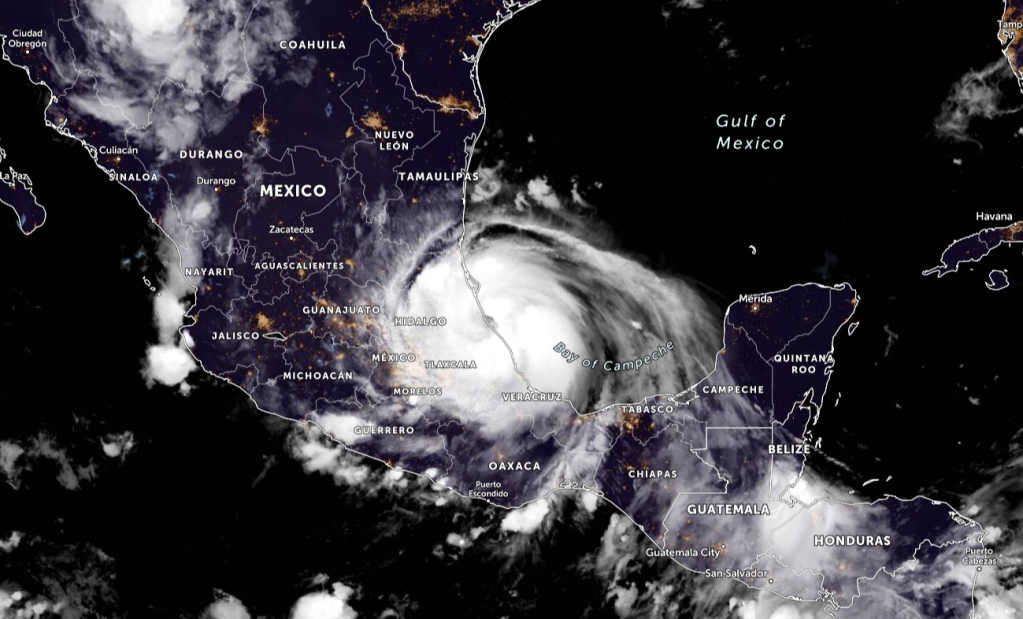 Hurricane Grace makes a catastrophic landfall in Mexico.